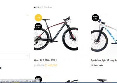 pedal3 Domina los resultados de búsqueda con una web diseñada para vender.