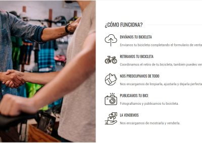 pedal4 Domina los resultados de búsqueda con una web diseñada para vender.